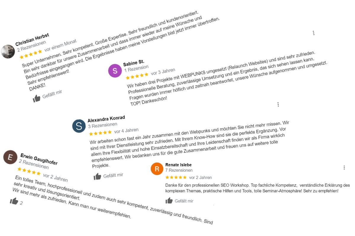 google Bewertungen bekommen Tipps